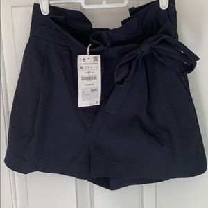 Zara Paper Bag Shorts